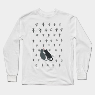 December cat lover Long Sleeve T-Shirt